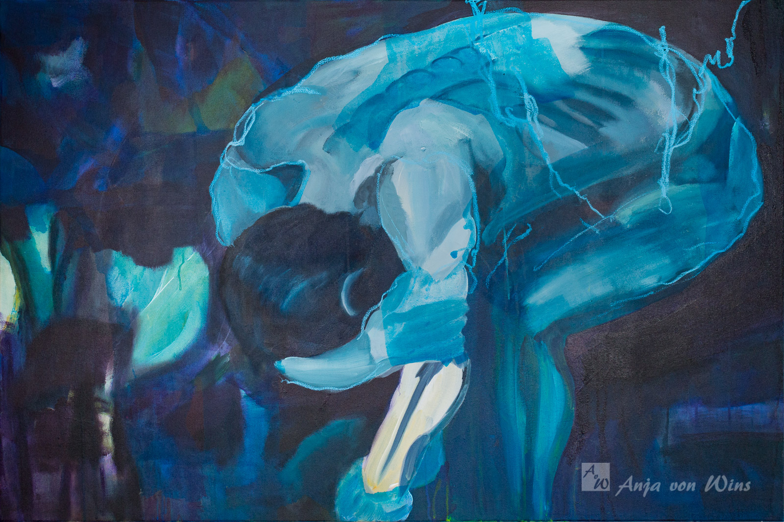Anja von Wins, Berührte Tiefen, Bild "Blue Oyster"